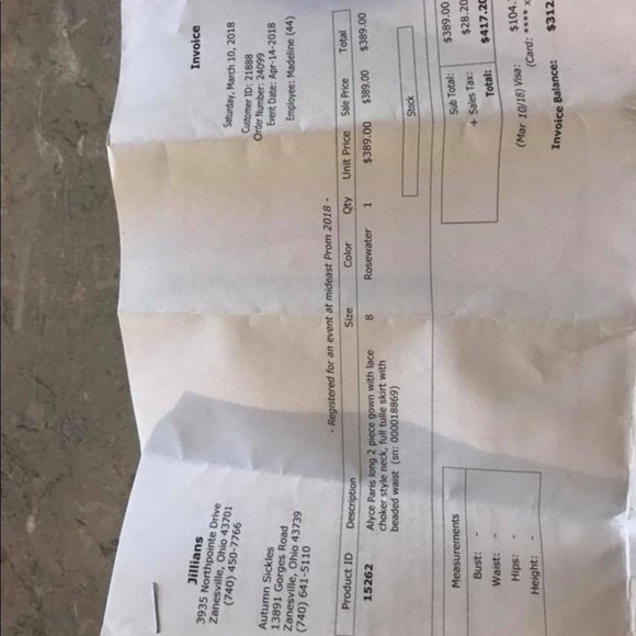 PROM DRESS - Picture 5 of 5